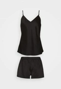 Anna Field SIMPLE SATIN SHORT SET - Pijama - Black, Mujer -Anna Field Ventas 2022 6cdc83e9cc234a4f86b638ff56d1ec4d