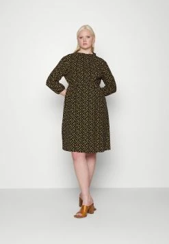 Anna Field Vestido Ligero - Black/yellow, Mujer -Anna Field Ventas 2022 6eec546702164c99baad87abe1eefba5