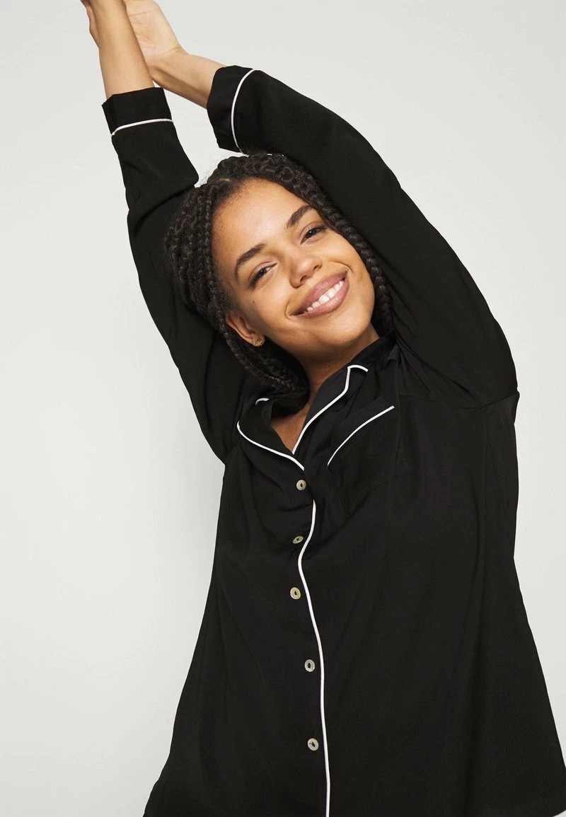 Anna Field AMANDA LONG PJ SET - Pijama - Black, Mujer 6 Anna Field AMANDA LONG PJ SET - Pijama - Black, Mujer - Imagen 4