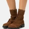 Anna Field LEATHER - Botines Con Cordones - Cognac, Mujer -Anna Field Ventas 2022 6f62258544494dd6a4495682d74b3035