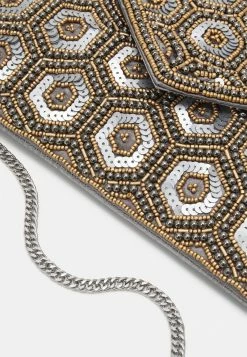 Anna Field Clutch - Silver-coloured, Mujer -Anna Field Ventas 2022 6fa890a5bac44bf582f0b457f74cc349