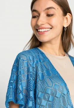 Anna Field Poncho - Blue, Mujer -Anna Field Ventas 2022 71e30ca12933452991661bfa413875dc
