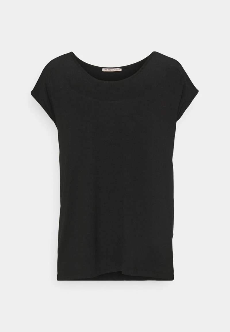 Anna Field Camiseta Básica - Black, Mujer 6 Anna Field Camiseta Básica - Black, Mujer - Imagen 4