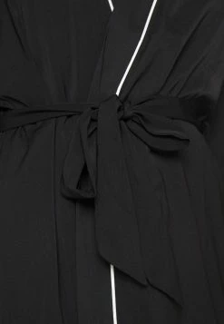 Anna Field AMANDA SATIN DRESSING GOWN - Albornoz - Black, Mujer -Anna Field Ventas 2022 76ccbeb28855490c87e470ed3917648a