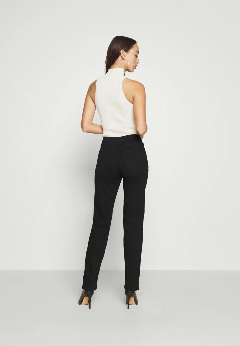 Anna Field STRAIGHT LEG - Vaqueros Rectos - Black Denim, Mujer 7 Anna Field STRAIGHT LEG - Vaqueros Rectos - Black Denim, Mujer - Imagen 5