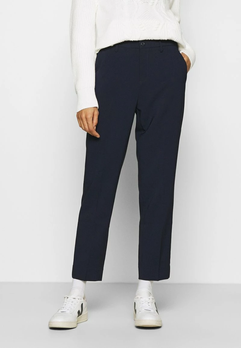Anna Field BASIC BUSSINESS PANTS - Pantalones - Dark Blue, Mujer 3 Anna Field BASIC BUSSINESS PANTS - Pantalones - Dark Blue, Mujer