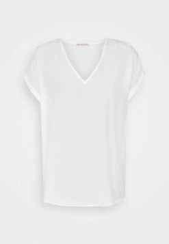 Anna Field Camiseta Básica - Off White, Mujer