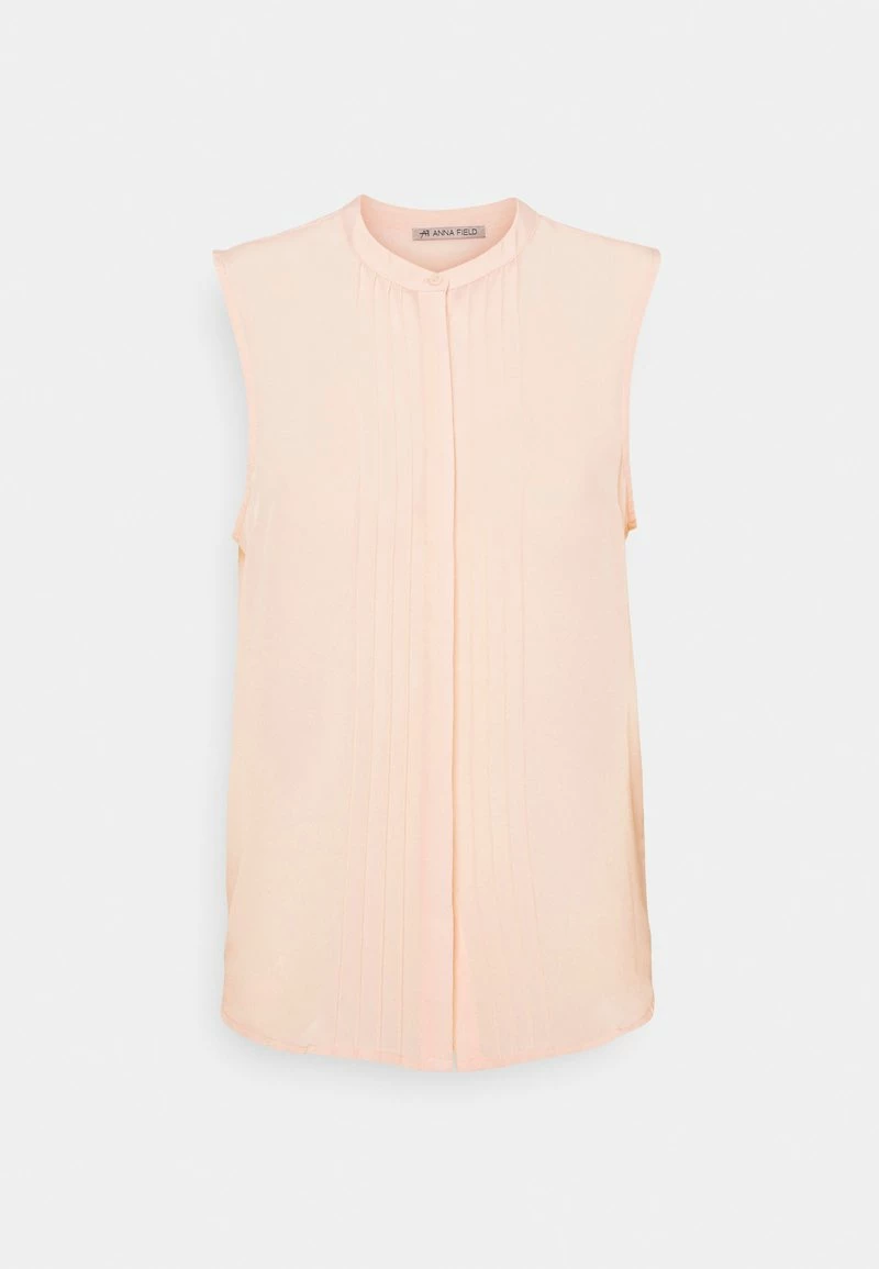 Anna Field Sleeveless Blouse With Gathers - Blusa - Pink, Mujer 6 Anna Field Sleeveless Blouse With Gathers - Blusa - Pink, Mujer - Imagen 4