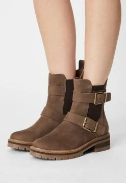 Anna Field Botines Camperos - Beige, Mujer