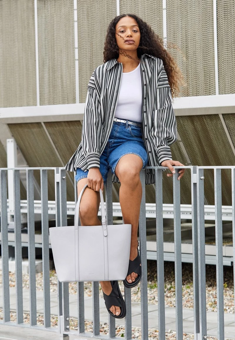 Anna Field Bolso Shopping - Light Grey, Mujer 3 Anna Field Bolso Shopping - Light Grey, Mujer