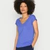 Anna Field Camiseta Básica - Royal Blue, Mujer -Anna Field Ventas 2022 7b58d3a21bec41af9d345fce52df972f