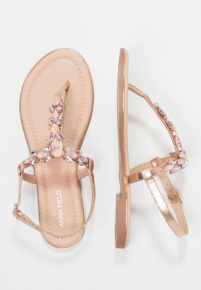 Anna Field Sandalias De Dedo - Rose Gold, Mujer 5 Anna Field Sandalias De Dedo - Rose Gold, Mujer - Imagen 3
