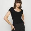 Anna Field Camiseta Básica - Black, Mujer 1 Anna Field Camiseta Básica - Black, Mujer -Anna Field Ventas 2022 7e512e80c3da41f4bed00b86c7187879