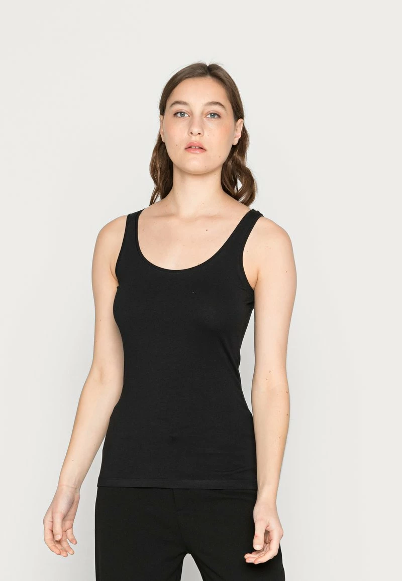 Anna Field BASIC TANK 3er Pack - Top - Black/white/dark Red, Mujer 7 Anna Field BASIC TANK 3er Pack - Top - Black/white/dark Red, Mujer - Imagen 5