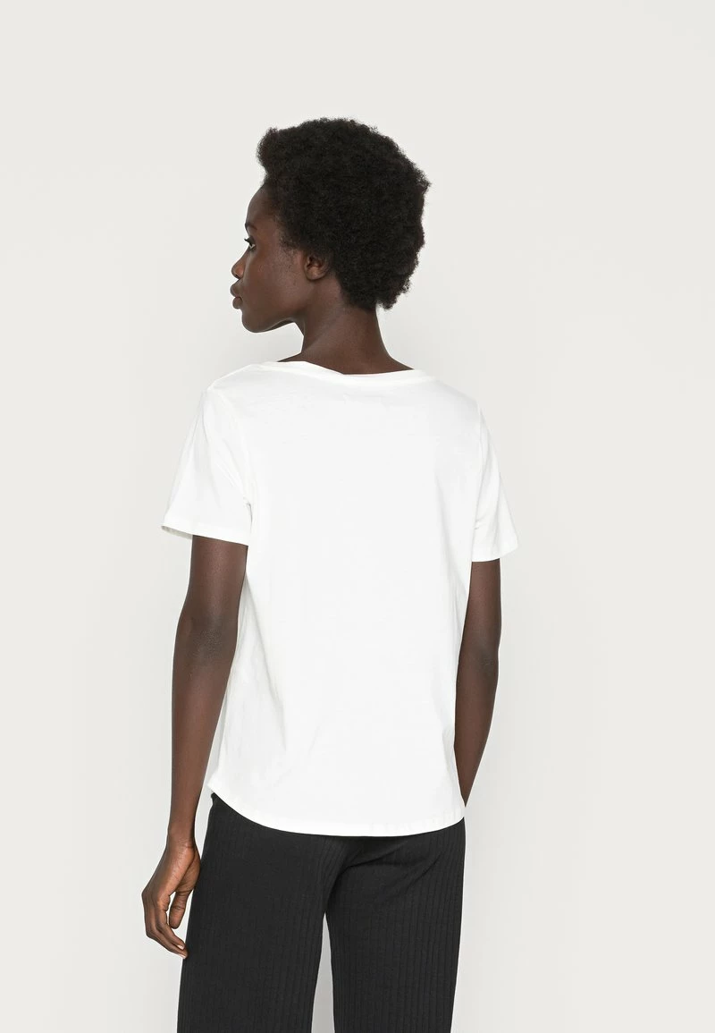 Anna Field Camiseta Básica - White, Mujer 5 Anna Field Camiseta Básica - White, Mujer - Imagen 3