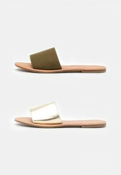 Anna Field 2 PACK - Sandalias Planas - Khaki/gold, Mujer -Anna Field Ventas 2022 7fe44c7dec2447c2a99abe28120024bd