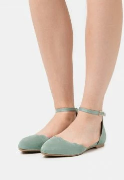 Anna Field Bailarinas Con Hebilla - Mint, Mujer