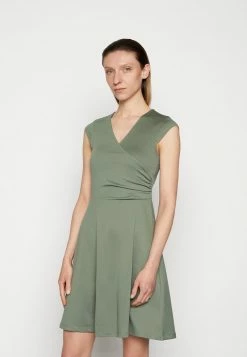 Anna Field Vestido Ligero - Dark Green, Mujer