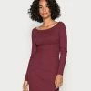 Anna Field Vestido De Punto - Bordeaux, Mujer -Anna Field Ventas 2022 83ec6bdcad9a4280a2a5e1ccaa0a61e8