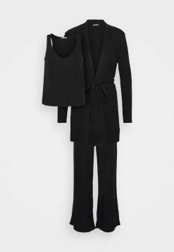 Anna Field RIB 3 PIECE PYJAMA - Pijama - Black, Mujer 16 Anna Field RIB 3 PIECE PYJAMA - Pijama - Black, Mujer -Anna Field Ventas 2022 84187b29c0f94b7ebafa6b777c22f218