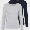 Anna Field 2 PACK - Camiseta De Manga Larga - Dark Blue/mottled Light Grey, Mujer 2 Anna Field 2 PACK - Camiseta De Manga Larga - Dark Blue/mottled Light Grey, Mujer -Anna Field Ventas 2022 8424e9f3c7da440d98b8ee587b4d1273