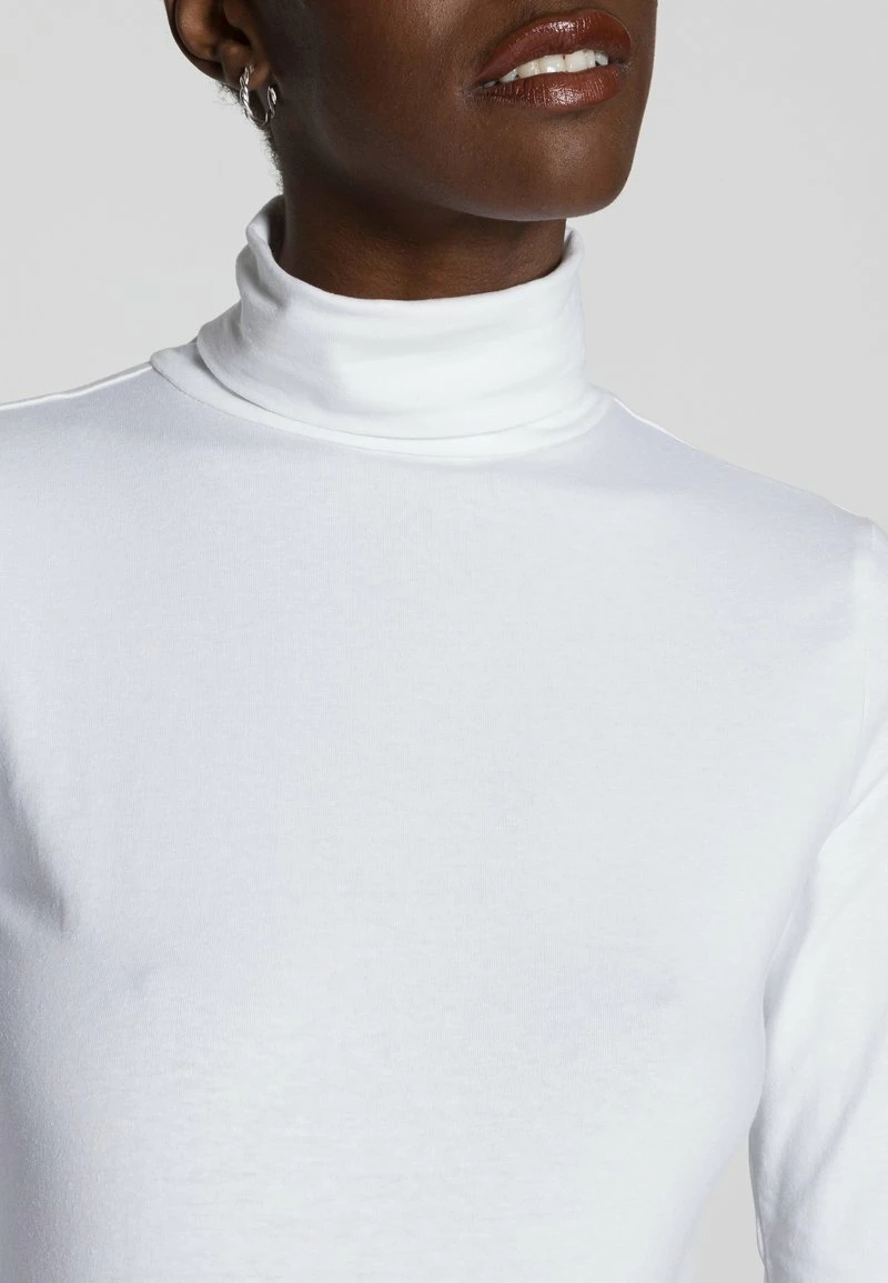 Anna Field BASIC ROLL NECK LONG SLEEVES TOP - Camiseta De Manga Larga - White, Mujer 7 Anna Field BASIC ROLL NECK LONG SLEEVES TOP - Camiseta De Manga Larga - White, Mujer - Imagen 5