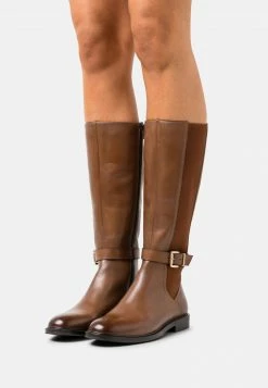 Anna Field LEATHER - Botas - Cognac, Mujer