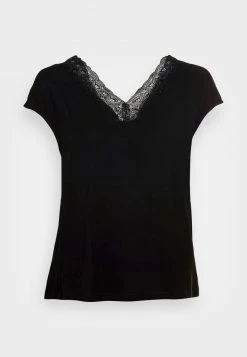 Anna Field Camiseta Básica - Black, Mujer -Anna Field Ventas 2022 85f4c38a940a4a0ab251e9e5038b8c7a