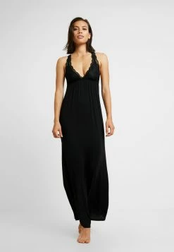 Anna Field ANNA LONG VISCOSE DRESS - Camisón - Black, Mujer