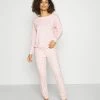 Anna Field MINI HEART PJ SET - Pijama - Pink, Mujer -Anna Field Ventas 2022 86cb53bda31a45b6b395ede536e72a35