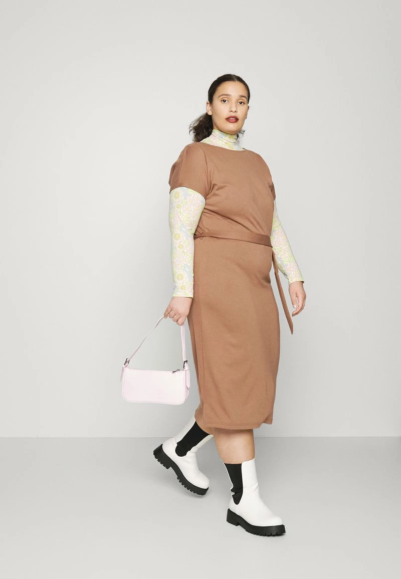 Anna Field Vestido Ligero - Dark Brown, Mujer 4 Anna Field Vestido Ligero - Dark Brown, Mujer - Imagen 2