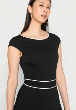 Anna Field Vestido Ligero - Black/white, Mujer -Anna Field Ventas 2022 87342b5ccb7c48778b4a5b94a643a6e6