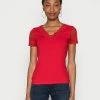 Anna Field Camiseta Básica - Red, Mujer -Anna Field Ventas 2022 884a89eff3d442639dc88d81305a662d