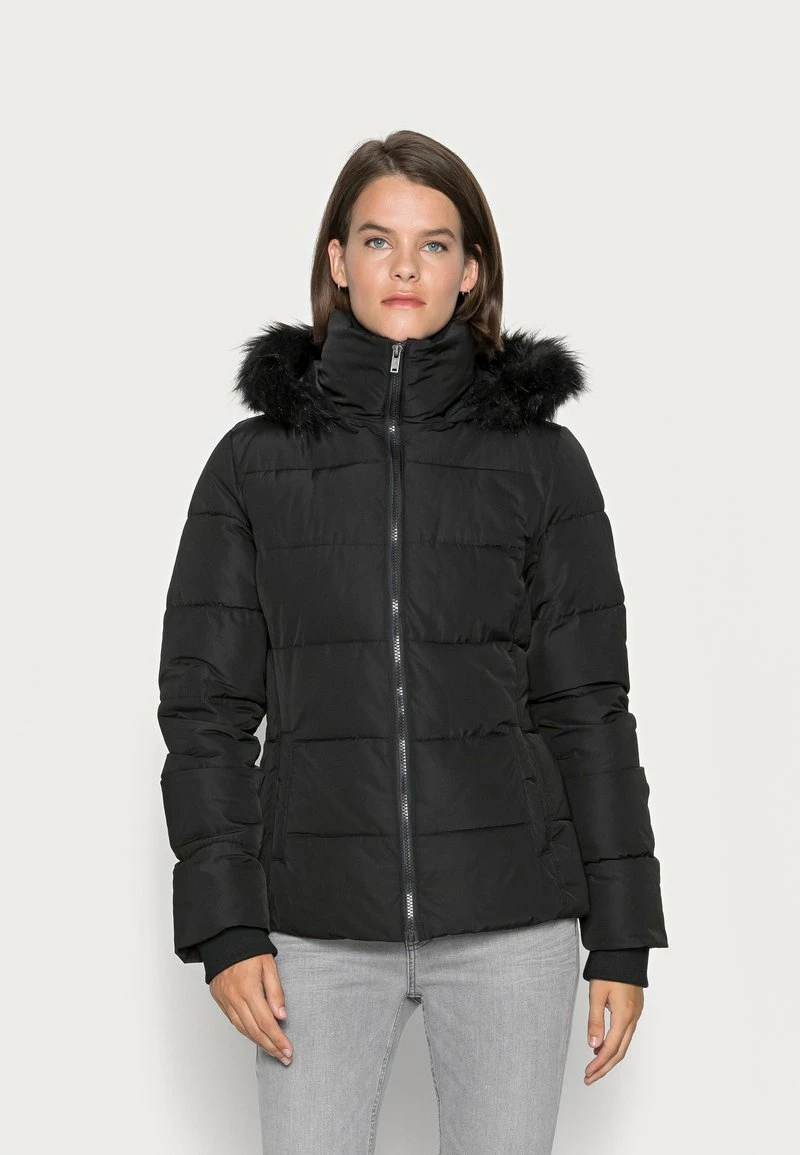 Anna Field SHORT PUFFER WITH HOOD - Chaqueta De Invierno - Black, Mujer 3 Anna Field SHORT PUFFER WITH HOOD - Chaqueta De Invierno - Black, Mujer