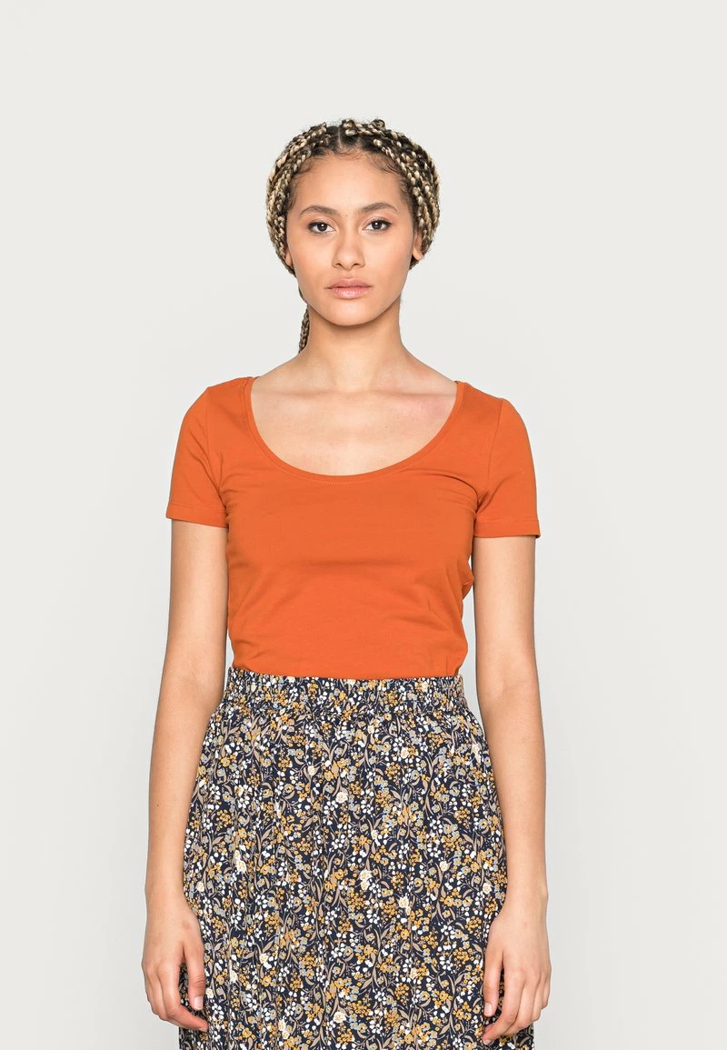 Anna Field 3 PACK - Camiseta Básica - Black/white/brown, Mujer 6 Anna Field 3 PACK - Camiseta Básica - Black/white/brown, Mujer - Imagen 5