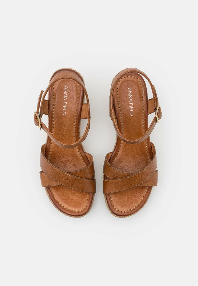 Anna Field LEATHER - Sandalias De Tacón - Cognac, Mujer 8 Anna Field LEATHER - Sandalias De Tacón - Cognac, Mujer - Imagen 6