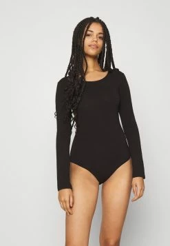 Anna Field LONG SLEEVE BODY 2 PACK - Body - Black, Mujer