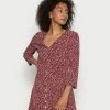 Anna Field WOVEN BUTTON THROUGH EVE DRESS - Vestido Informal - Red White, Mujer -Anna Field Ventas 2022 8d742252fbe04374ad26d41c2d91dc41