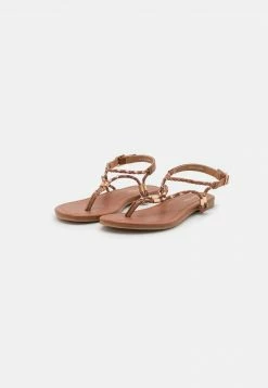 Anna Field Sandalias De Dedo - Cognac/gold, Mujer -Anna Field Ventas 2022 8e1d6ac5d8ec478886ba5afccecbc513