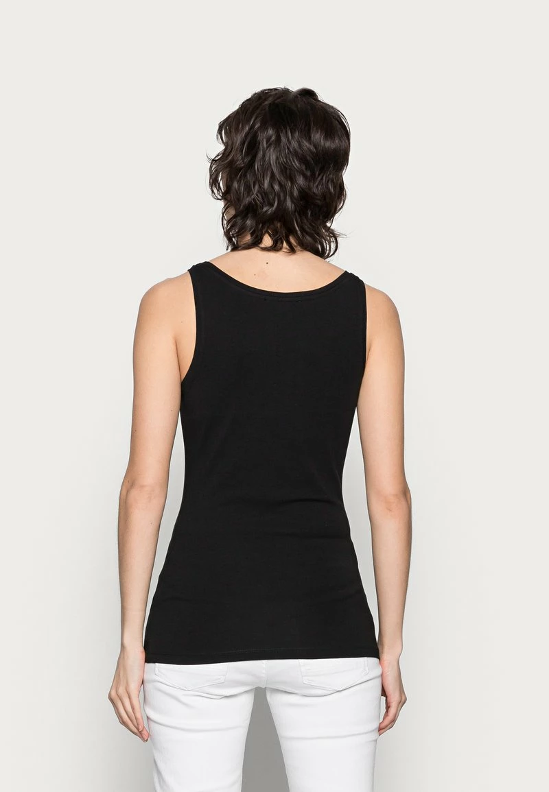 Anna Field BASIC TANK 3er Pack - Top - Black/white /khaki, Mujer 5 Anna Field BASIC TANK 3er Pack - Top - Black/white /khaki, Mujer - Imagen 3