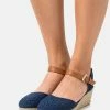 Anna Field Sandalias De Cuña - Dark Blue, Mujer -Anna Field Ventas 2022 90eb8d1aed024d8d90e102a2082cdbee