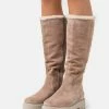 Anna Field LEATHER - Botas Para La Nieve - Beige, Mujer -Anna Field Ventas 2022 92cd8c9bf9b44844818a32846c00985d