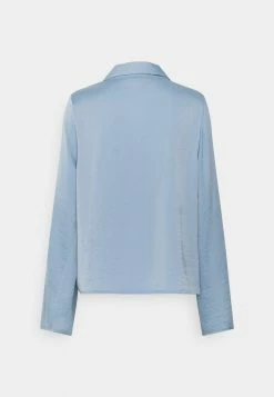 Anna Field HAMMERED SATIN PJ SET - Pijama - Blue Denim, Mujer -Anna Field Ventas 2022 92e5636d1b2e4fe5920f004419e1795b