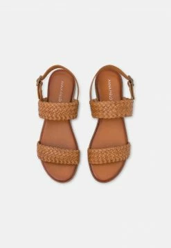 Anna Field LEATHER - Sandalias - Cognac, Mujer -Anna Field Ventas 2022 92f1bfe3892c4633a533f895fe203568