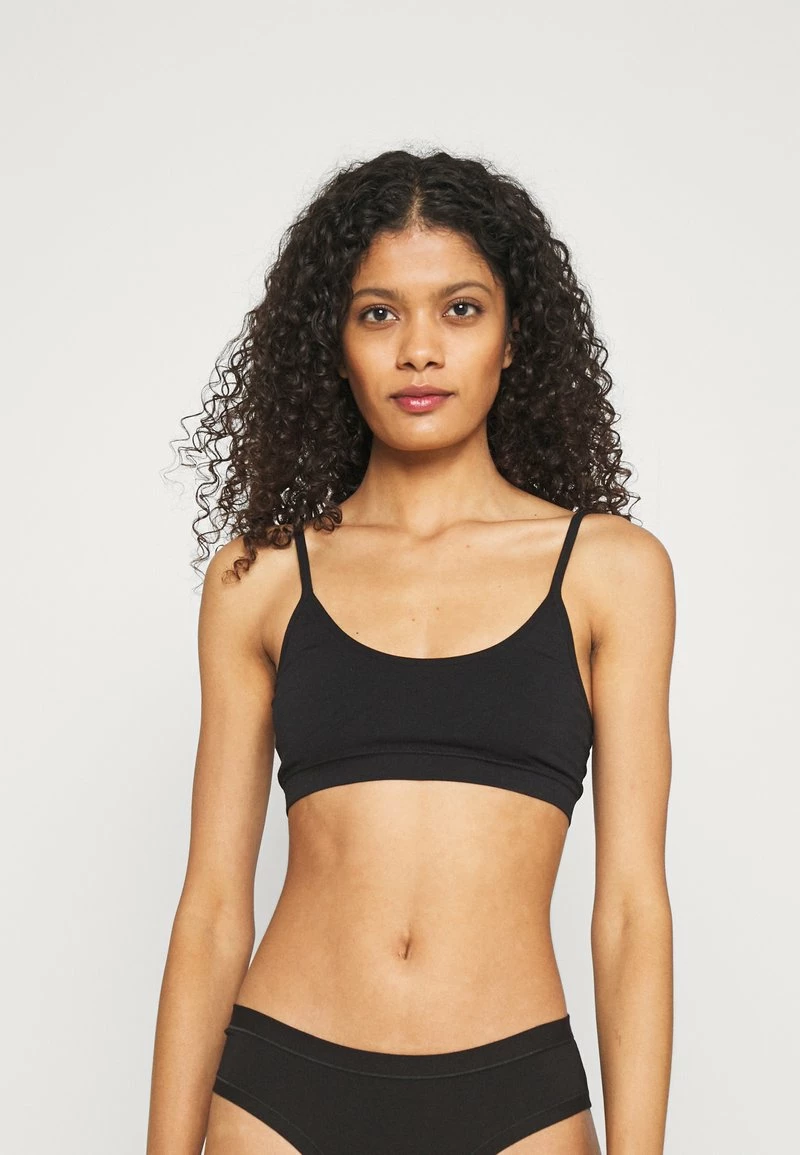 Anna Field 2PP SEAMLESS CROP TOP - Top - Black, Mujer 4 Anna Field 2PP SEAMLESS CROP TOP - Top - Black, Mujer - Imagen 2