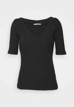 Anna Field Camiseta Estampada - Black, Mujer