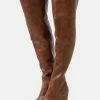 Anna Field Botas De Tacón - Cognac, Mujer