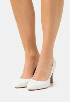 Anna Field LEATHER - Tacones - White, Mujer