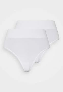 Anna Field 2PP HIGH WAIST THONG - Tanga - White, Mujer -Anna Field Ventas 2022 9b38551edfef4b0b8ca1316573bd65ba