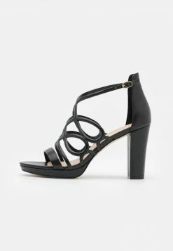 Anna Field LEATHER - Sandalias De Tacón - Black, Mujer -Anna Field Ventas 2022 9c200a4b607f4bd292325746518ae112